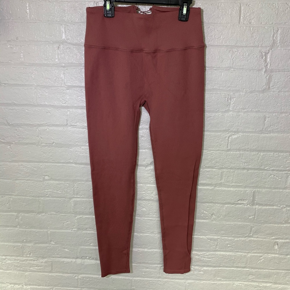 Fabletics high waisted ribbed leggings